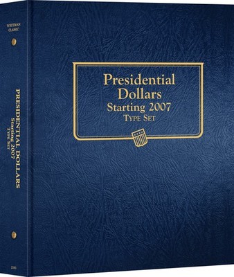 Presidential Dollars, Single Mint/Proofs: 2007-2020 - Whitman Classic Coin Album