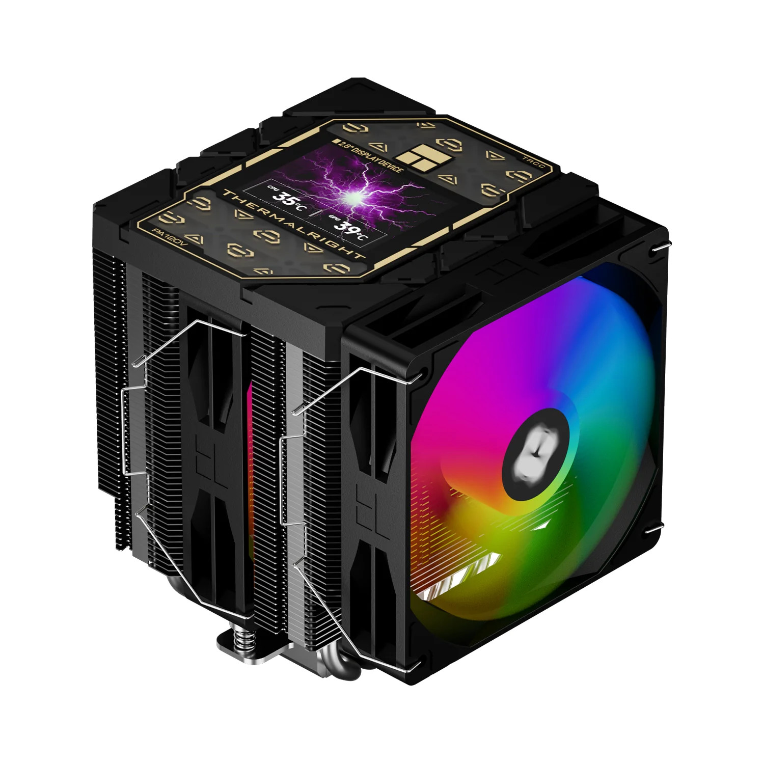 Thermalright Peerless Assassin 120 Vision ARGB Black Dual Tower Air Cooler