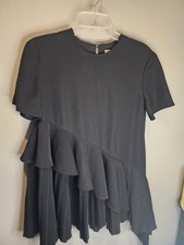 Womens New with Tags ADEAM Black Lined dress Size Medium Made In JAPAN