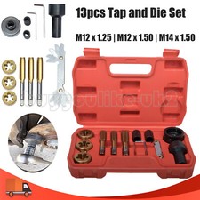 Tap And Die Set For Wheel Nuts Bolts & Studs M12X 1.25mm M12X 1.5mm M14X 1.5mm