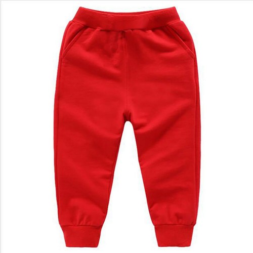 KIDS BABY BOY GIRL JOGGERS TROUSER SPORT JOGGING PANTS CASUAL SCHOOL PLAY BOTTOM - Picture 19 of 21