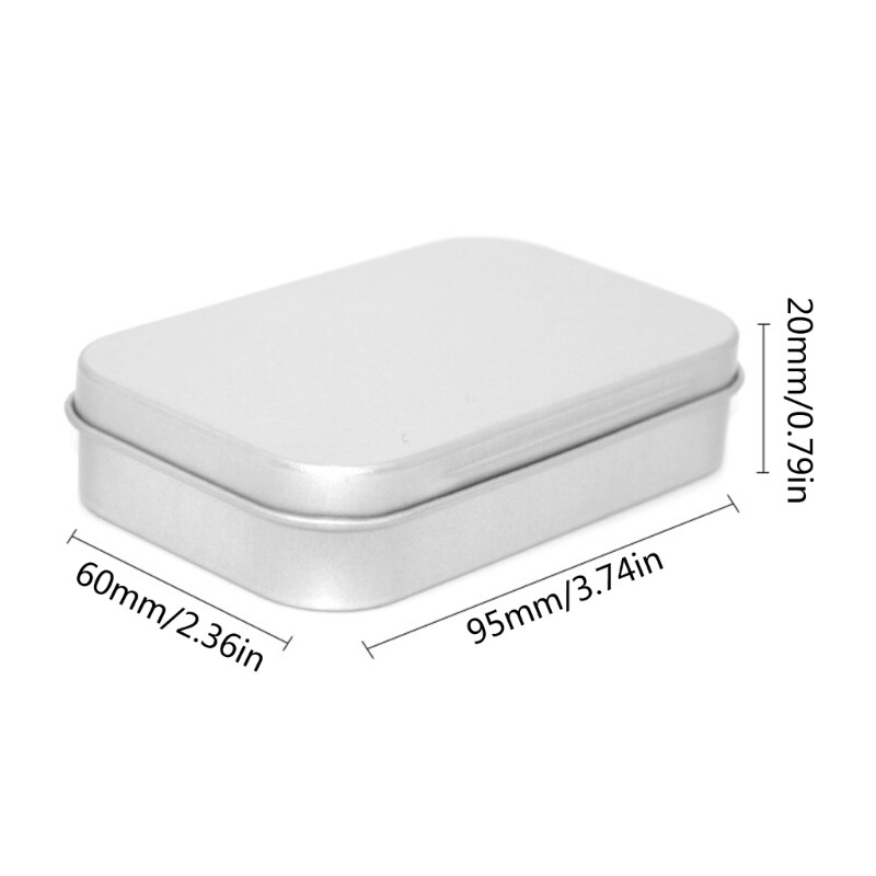 Convenient Small Metal Tins with Lid Tinplate Slide Jewelry Case eBay