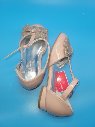 Nina Noemy-T Toddler Girls Fashion Dress Heel Shoe Blush Patent - Picture 9 of 10