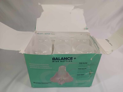 Evenflo Feeding Premium Proflo Venting Balance Plus Wide Neck Bottles 6 4oz  4 Oz for sale online | eBay