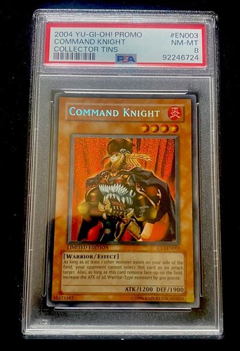 Yu-gi-oh! Command Knight CT1-EN003 - Limited Edition Psa 8 | eBay