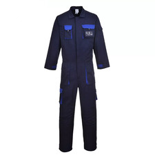 Image of Portwest Texo Contrast Coverall Overall Safety Workwear Boiler Suit TX15 | S-3XL