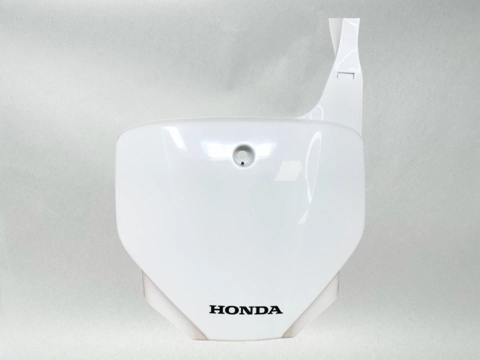 Placa de número de visera Honda OEM 03-08 CRF150 F CRF230 F 61140-KPS-900ZA Foto 4 de 4