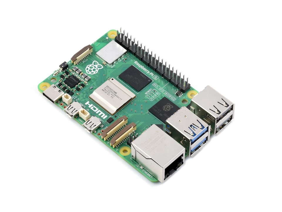 Raspberry Pi 5, Options for 2GB/4GB/8GB RAM, BCM2712 processor, 2.4GHz quad-core - Image 4 of 4