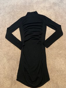 express ruched sweater dress