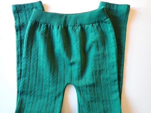 Girls Leggings Crewcuts Size 12 Epic Threads XL Cable Knit Green - Picture 4 of 16