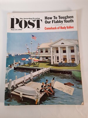Vtg The Saturday Evening Post June 23 1962 complete magazine advertisements