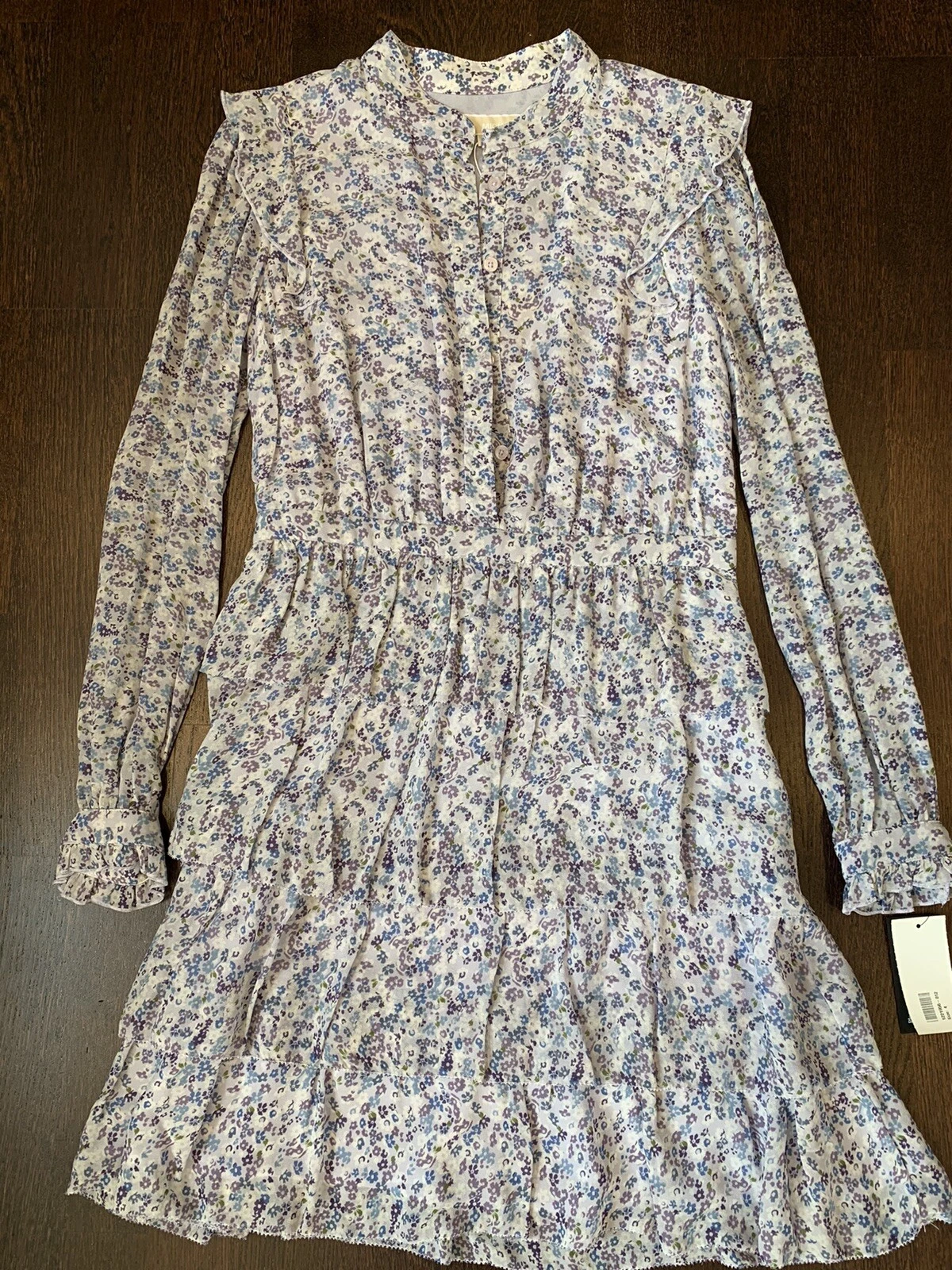 Mini abito in chiffon Michael Kors taglia USA 4