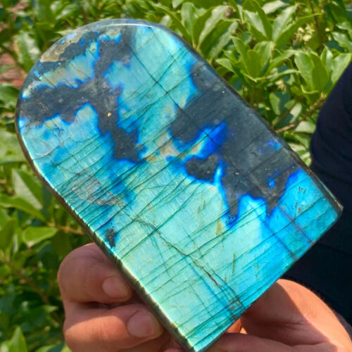2.63LB Natural Gorgeous Labradorite QuartzCrystal Stone Specimen Healing - 第 3/13 張圖片