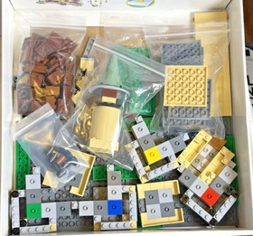 LEGO 3862 HARRY POTTER Hogwarts Board Game RETIRED Incomplete w/Instructions