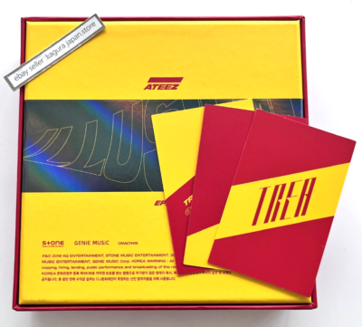 ATEEZ TREASURE EP.3 One To All Illusion ver. CD + [SAN] Photocard