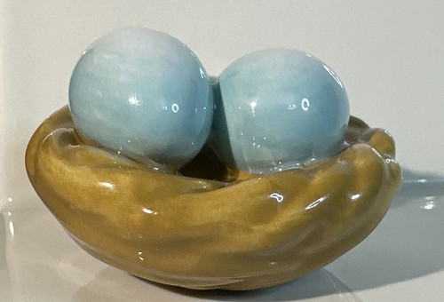 Nora Fleming Mini Teller Charm ~ A39 ROBIN'S BLUE EGGS IN NEST - Bild 5 von 9