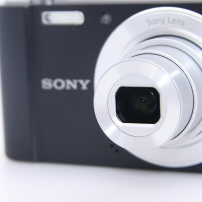 SONY Cyber-Shot DSC-W810 Compact Digital Camera BLACK | eBay