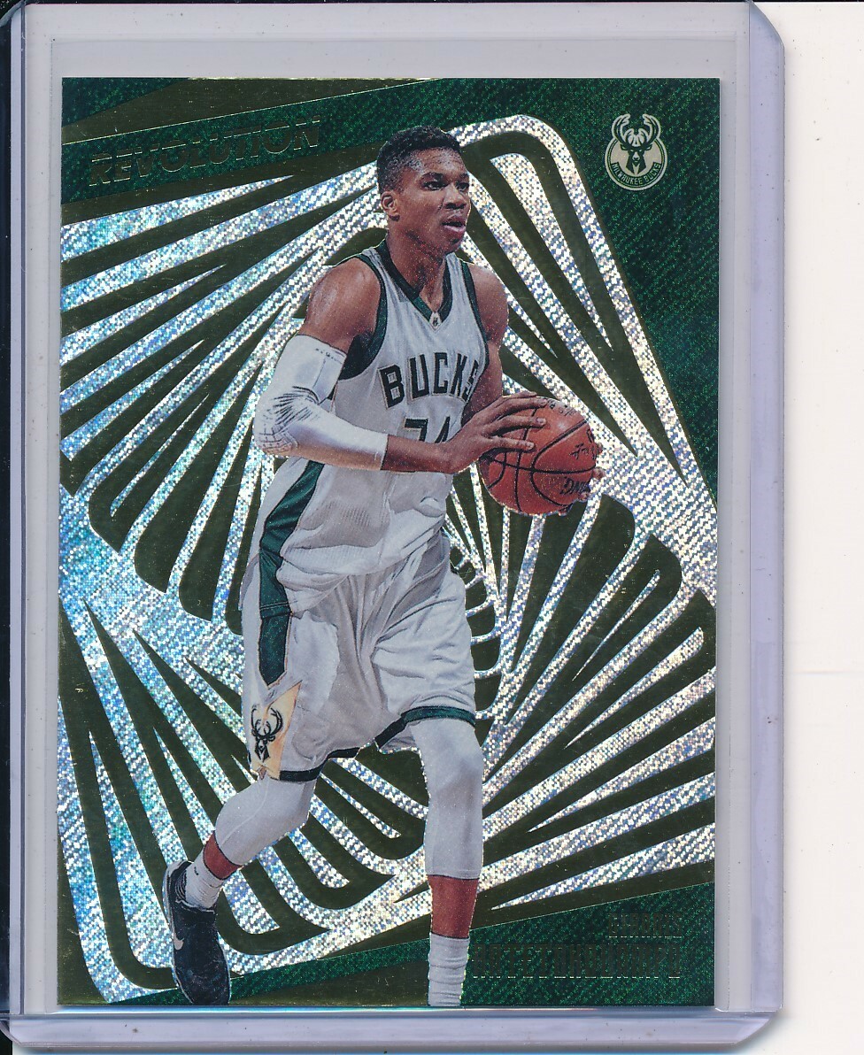 PANINI NBAカード REVOLUTION GIANNIS ANTETOKOUNMPO BUCKS #4 送料無料 中古 IT2 2023-24 Panini Revolution Vortex Giannis Antetokounmpo