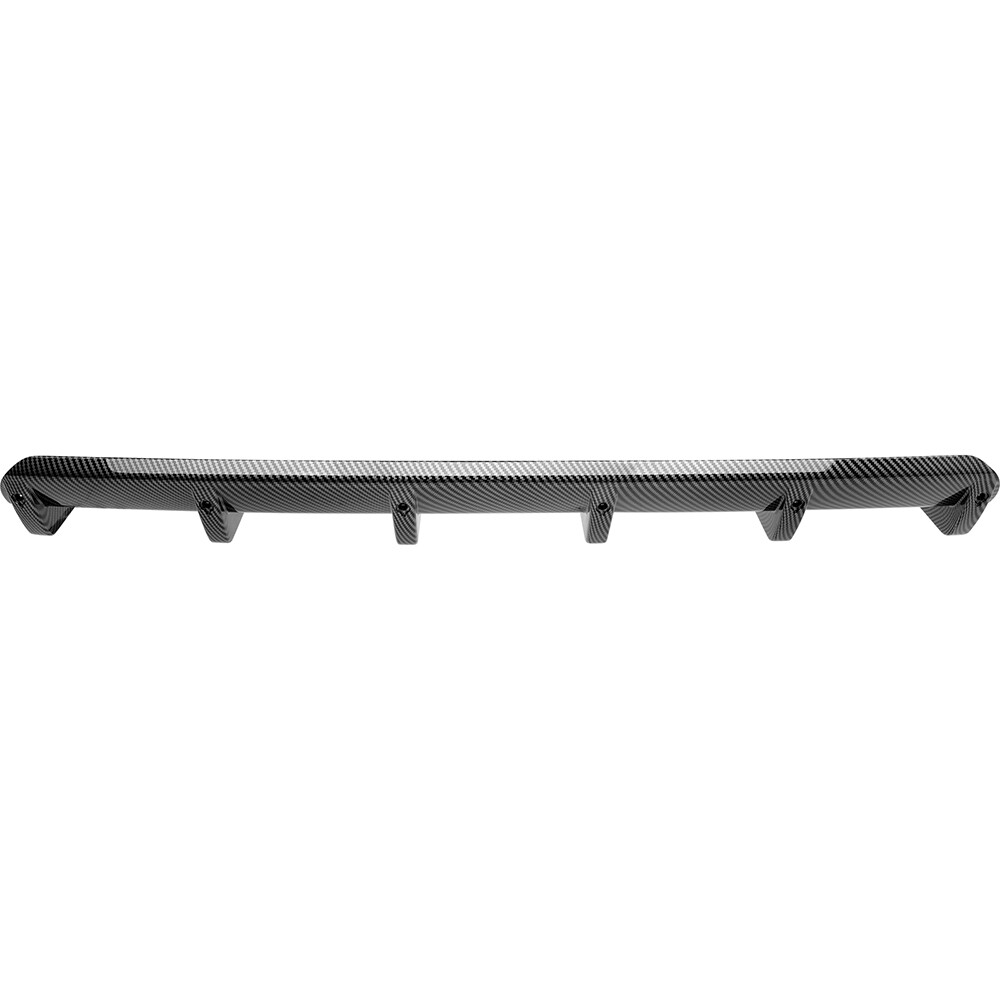 Rear Bumper Diffuser Lip Spoiler Shark Fin Splitter For Acura TSX