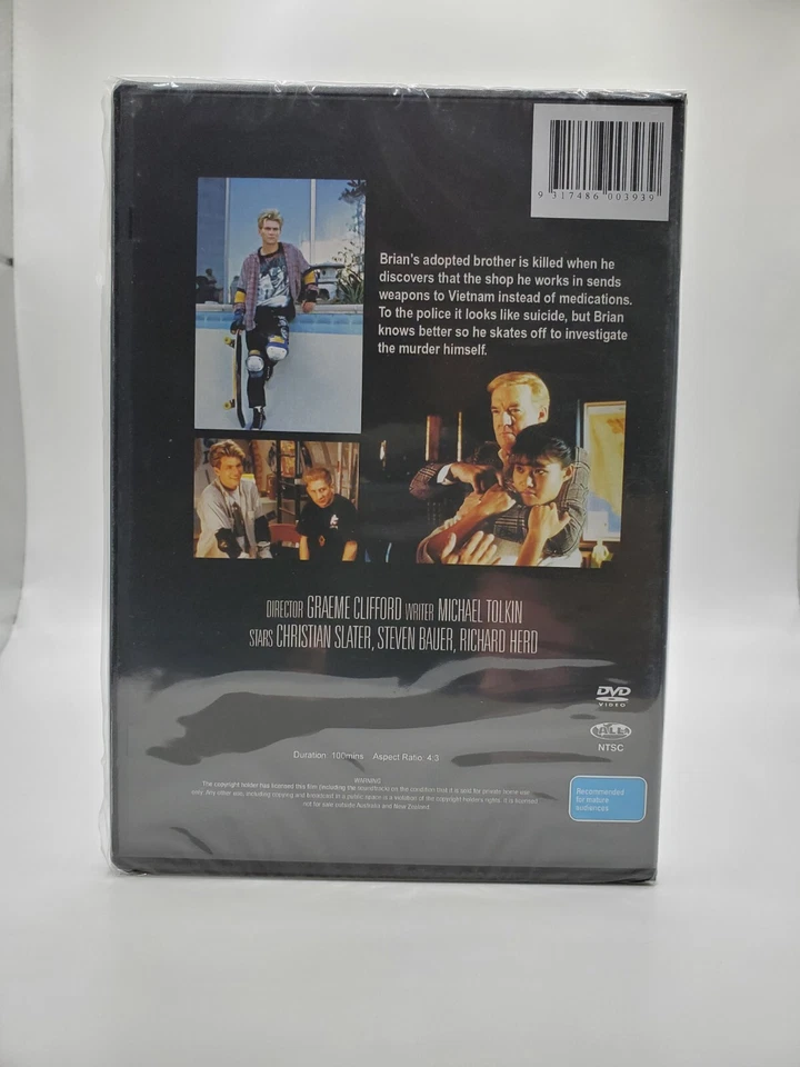 Gleaming the Cube (1989) Christian Slater DVD BRAND NEW (USA Compatible) Foto 2 de 2