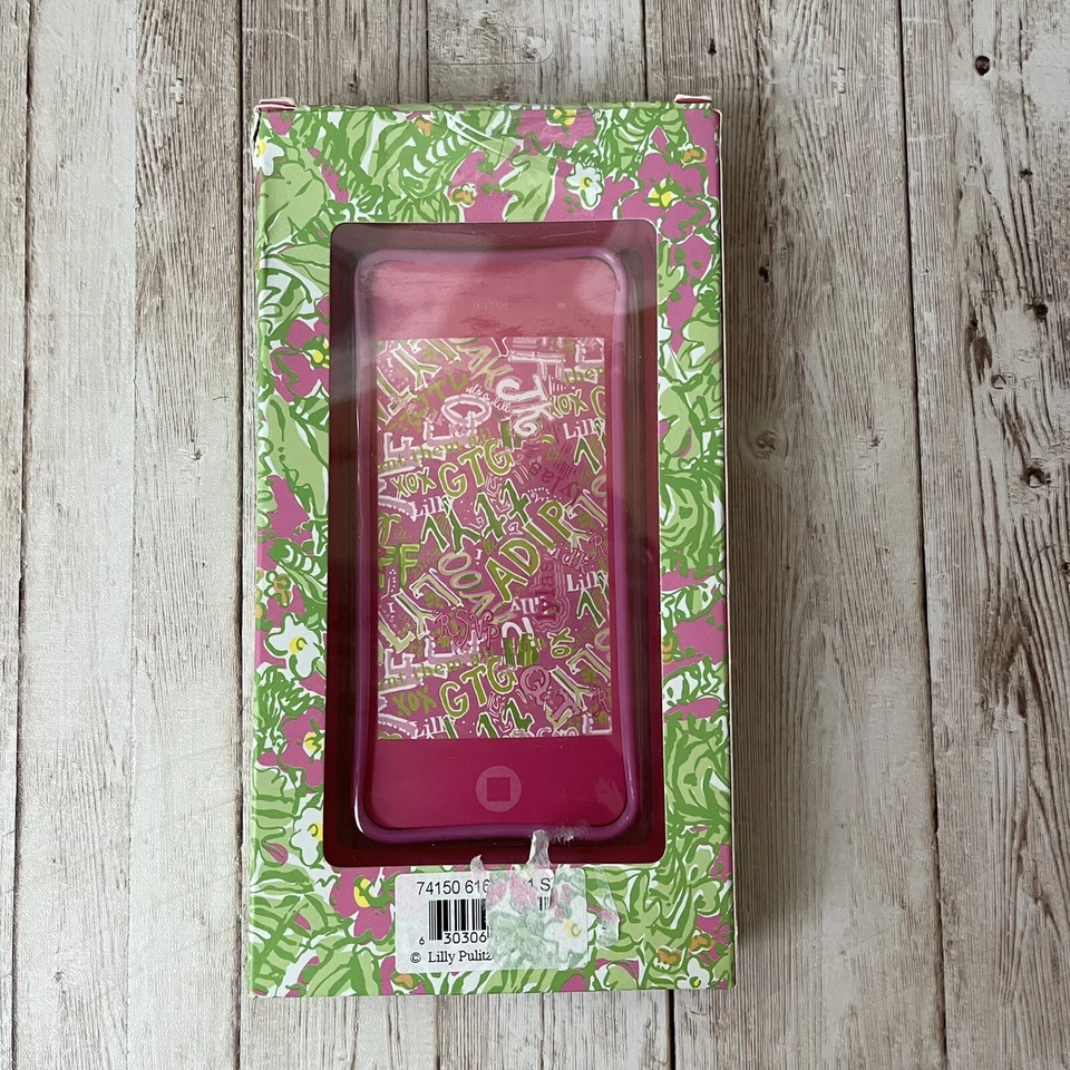 NUEVA FUNDA IPHONE LILLY PULITZER APPLE 5S Y 5 VERDE ROSA Foto 2 de 4