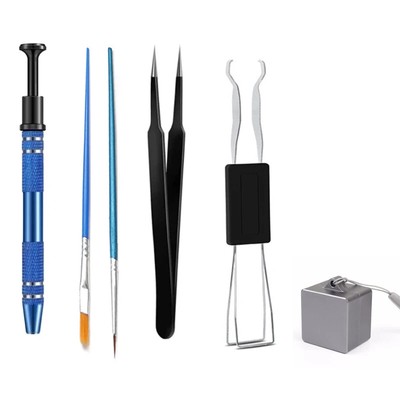 Mechanical Keyboard Keycap Switch Tool Metal Puller Remover Switch Stem Holder