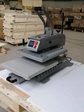 Intbuying 110V Magnetic Semi-Auto 16"x20" Shaking T-shirt Heat Press Machine