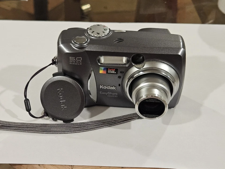 Kodak EasyShare DX4530 5.0MP Digital Camera - Gray — TESTED WORKING - Image 2 of 4