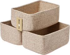 Small Storage Baskets for Organizing Closet Organizer Bins Shelf Toy Basket