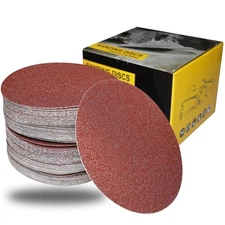 100 PCS 5" PSA Sanding Discs -20 Each of 60, 80, 120, 180, 240, Grit- 5 Inch ...