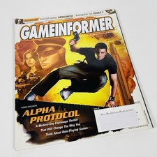 gameinformer magazine issue 180 Alpha Protocol Cover