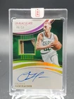 SAM HAUSER 2024-25 IMMACULATE GAME USED GOLD AUTO PATCH /10 #PAU-SAM Q2470