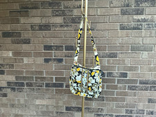 Vera Bradley Floral Shoulder Bag Zip Closure ...