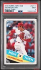 2018 Topps Heritage SHOHEI OHTANI #NT-11 Now & Then Rookie Mint PSA 9 RC