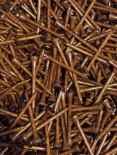 100 2.75 Bamboo Golf Tees Brown Sustainable Free 3.25 Wood Tees Included