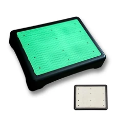 Sturdy Mobility Step Stool Seniors Adults Non-Slip Luminous Glow in the Dark Top