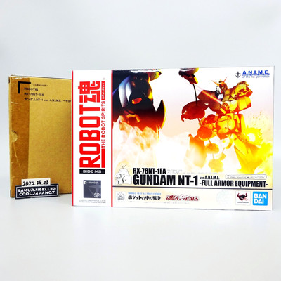 Robot Spirits RX-78NT-1FA Gundam NT-1 ALEX - Full Armor Equipment Figur BANDAI