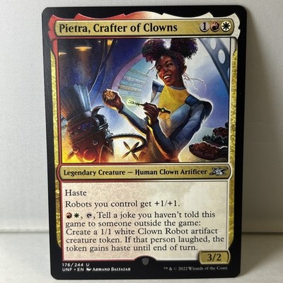 Pietra, Crafter Of Clowns (176) Unfinity UNF MTG Magic The Gathering