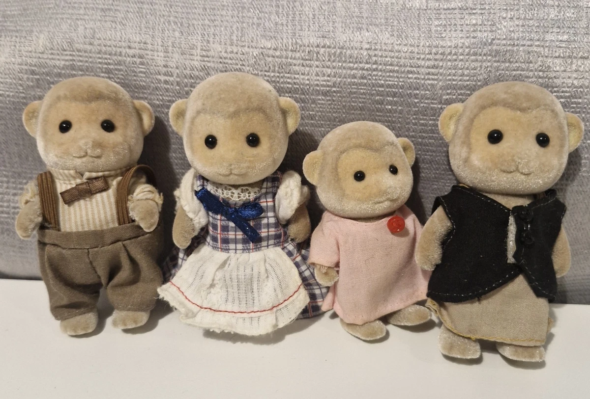 Monkey Family Sylvanian Families Dolls & Doll Playsets for sale