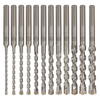 VEARTER SDS MAX Betonbohrer Ø 8-28 mm Stein Beton Hammer Schlag Bohrer 280 mm L