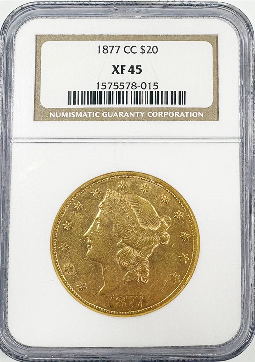 XF 45 Graded Double Eagle $20 US Gold Coins (Pre - 1933) for sale