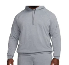 Nike Dri-FIT UV Hoodie 4XL Tall Gray Pullover Sweat-Wicking Mens