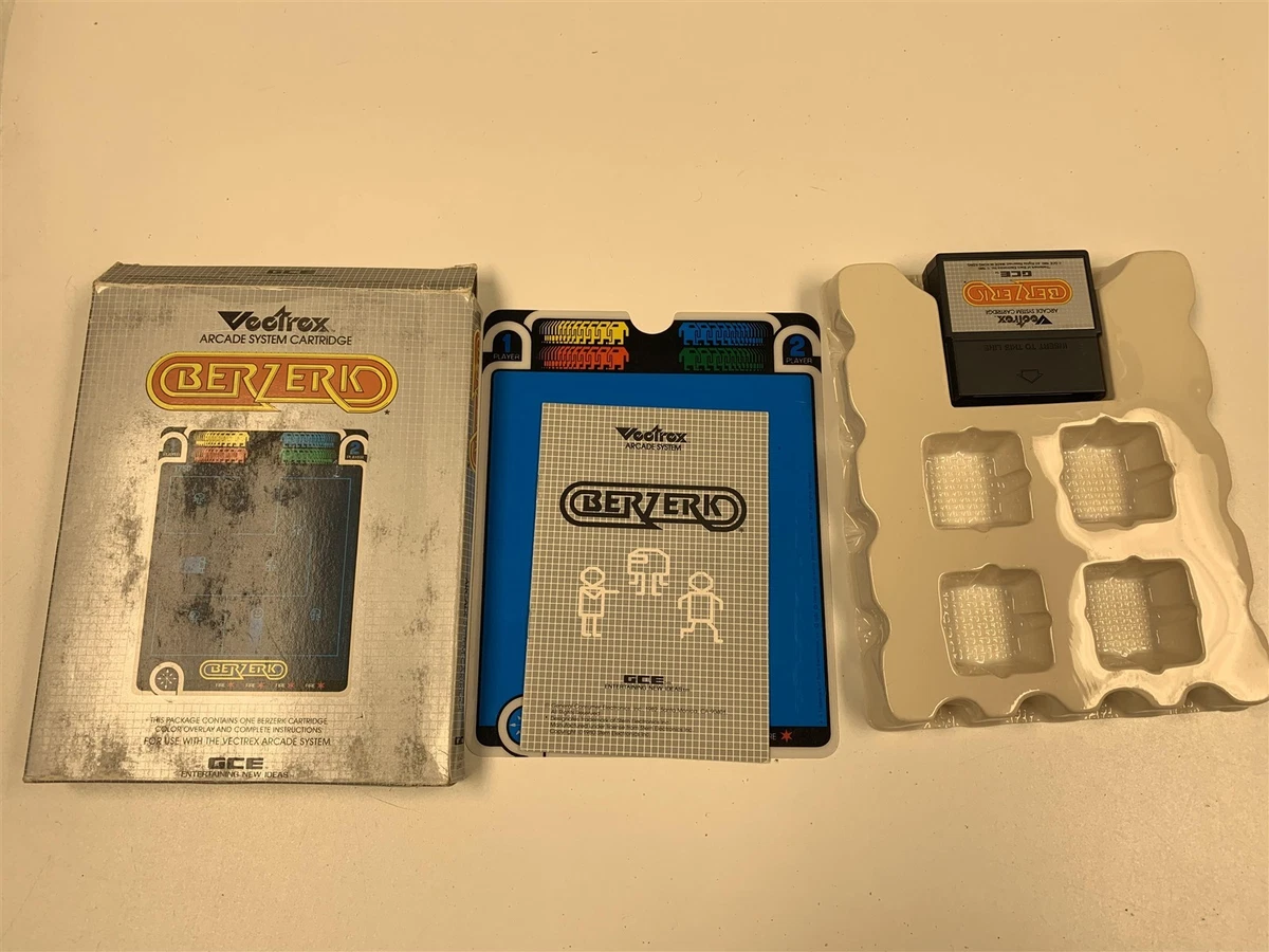 Vectrex Berzerk Video Games for sale | eBay