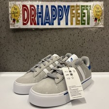 Adidas Originals Campus Vulc Kids Youth Casual Shoes Gray IH8039 New