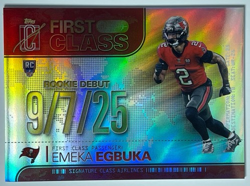 2025 Topps Signature Emeka Egbuka Base (RAW)