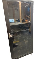 48 x23 1/2 it server rack glass cabinet door