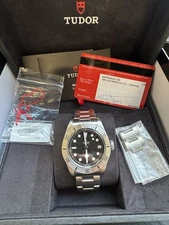 2018 Tudor Black Bay Heritage 41mm Steel Black Bezel M79730-0006 Complete Set