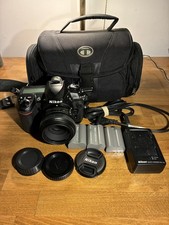 Nikon D200 10.2MP Digital SLR W/ AF-S 50mm F/1.8G VR Lens Tested & Working 