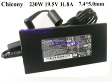 Chicony 19.5V 11.8A 230W Charger for MSI GE75 Raider 7.4mm AC Adapter