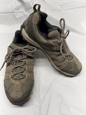 Merrell Moab Women s Brown Leather Trail/Hiking Shoes Lace Up Size 9.5
